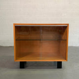 George Nelson for Herman Miller Glass Front Cabinet Credenza