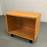 George Nelson for Herman Miller Glass Front Cabinet Credenza