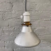 Early 20th Century X-Ray Mercury Glass Bell Pendant