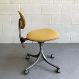 Upholstered KEVI Office Chair By Jorgen Rasmussen For Knoll