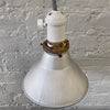 Early 20th Century X-Ray Mercury Glass Bell Pendant