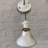 Early 20th Century X-Ray Mercury Glass Bell Pendant