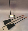 Copper and Iron Fireplace Tools