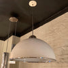 Mid Century Modern Diffused Dome Pendant Light