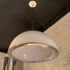 Mid Century Modern Diffused Dome Pendant Light