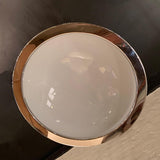 Mid Century Modern Diffused Dome Pendant Light
