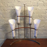 Frosted Funnel Table Lamp