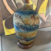 Pair of Midcentury Brutalist Ceramic Table Lamps