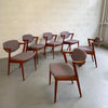 Kai Kristiansen Model 42 Teak Dining Chairs, Set Of 6