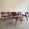 Kai Kristiansen Model 42 Teak Dining Chairs, Set Of 6
