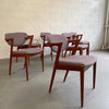 Kai Kristiansen Model 42 Teak Dining Chairs, Set Of 6
