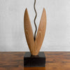 Yasha Heifetz Cerused Oak Tulip Table Lamp