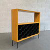 Custom Mid Century Modern Dry Bar With Wine Rack