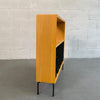 Custom Mid Century Modern Dry Bar With Wine Rack