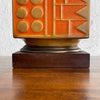 Mid Century Modern Geometric Table Lamp By Westwood Studios
