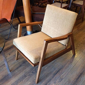 Sculptural Danish Lounge Chair
