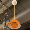 Verner Panton Orange Flower Pot Pendant Lights For Louis Poulsen