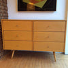 Paul McCobb 6 Drawer Dresser