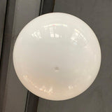 Early 20th Century Milk Glass Globe Library Pendant Light