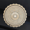 Art Deco Milk Glass Pendant Light