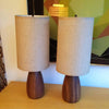 Walnut Table Lamps