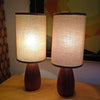 Walnut Table Lamps