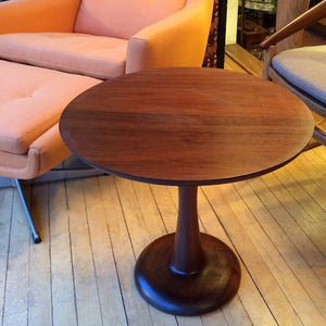 Walnut Pedestal Table