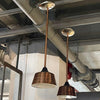 Mid Century Modern Perforated Spun Aluminum Pendant Lights By Lightolier