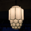 Art Deco Milk Glass Pendant