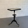 Industrial Optometry Examination Pedestal Table by Bausch & Lomb
