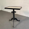Industrial Optometry Examination Pedestal Table by Bausch & Lomb