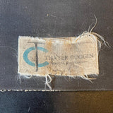 Milo Baughman For Thayer Coggin Black Naugahyde Sofa