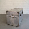 Large Industrial Aluminum Military Trunk
