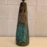 Danish Modern Art Pottery Table Lamp By Ravnild