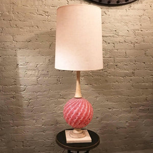 Pink Murano Lamp