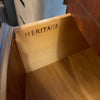 Rotating Mahogany Gentleman's Chest By Drexel Heritage