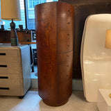 Rotating Mahogany Gentleman's Chest By Drexel Heritage