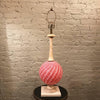 Pink Murano Lamp