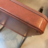 Art Deco Chrome Leather Rocking Chair By Gilbert Rohde