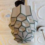 Art Deco Milk Glass Pendant