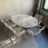 Russell Woodard Sculptura Outdoor Patio Dining Set