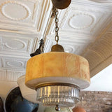 Art Deco Tiered Pendant