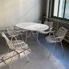 Russell Woodard Sculptura Outdoor Patio Dining Set