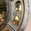 Large Industrial Gear Pattern Mirror