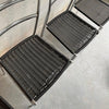 Chrome "Superleggera" Dining Chairs In the Style of Giò Ponti