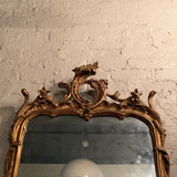 Ornate Carved Gilt Wood Mirror