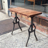 Custom Industrial Side Table