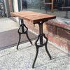 Custom Industrial Side Table