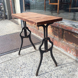 Custom Industrial Side Table