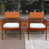 Jens Risom For Knoll Armchairs